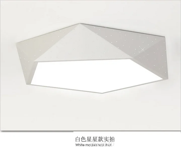 De Lujo iluminación accesorios lámparas de techo Lustre Para Quarto luces de techo geometría accesorios brillo Illuminacion Para Quarto