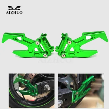 

CNC Aluminum For KAWASAKI Motorcycle Chain adjuster Tensioner autobike Chain regulator ninja300 ninja 300 2013 2015 2016 2014