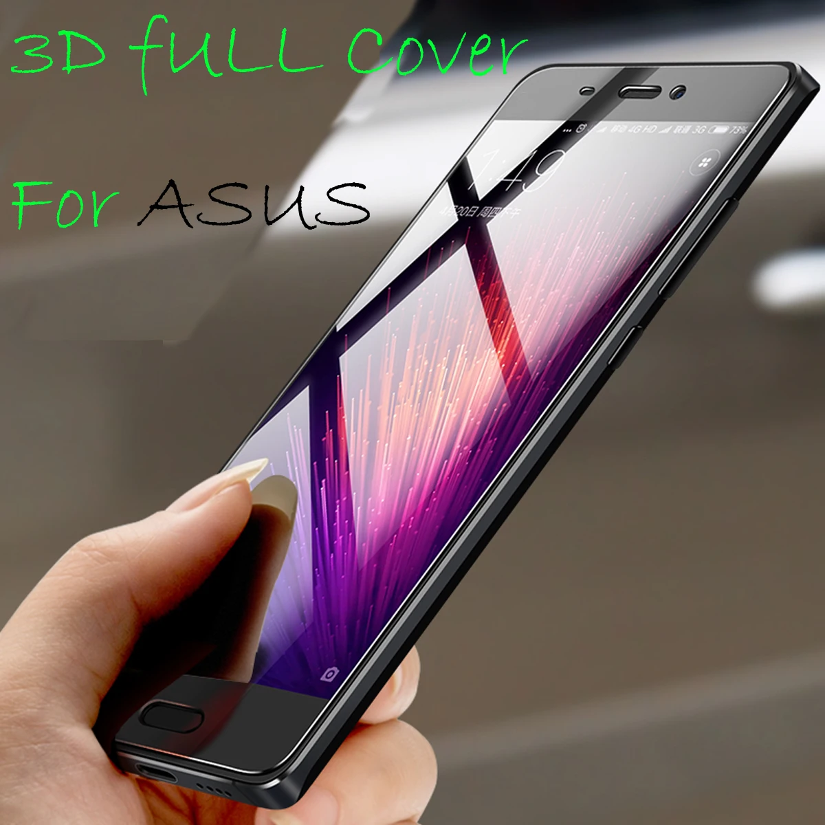 3D полное покрытие закаленное Стекло Экран протектор для Asus Zenfone 4 ze554kl ZC554KL ZA550KL
