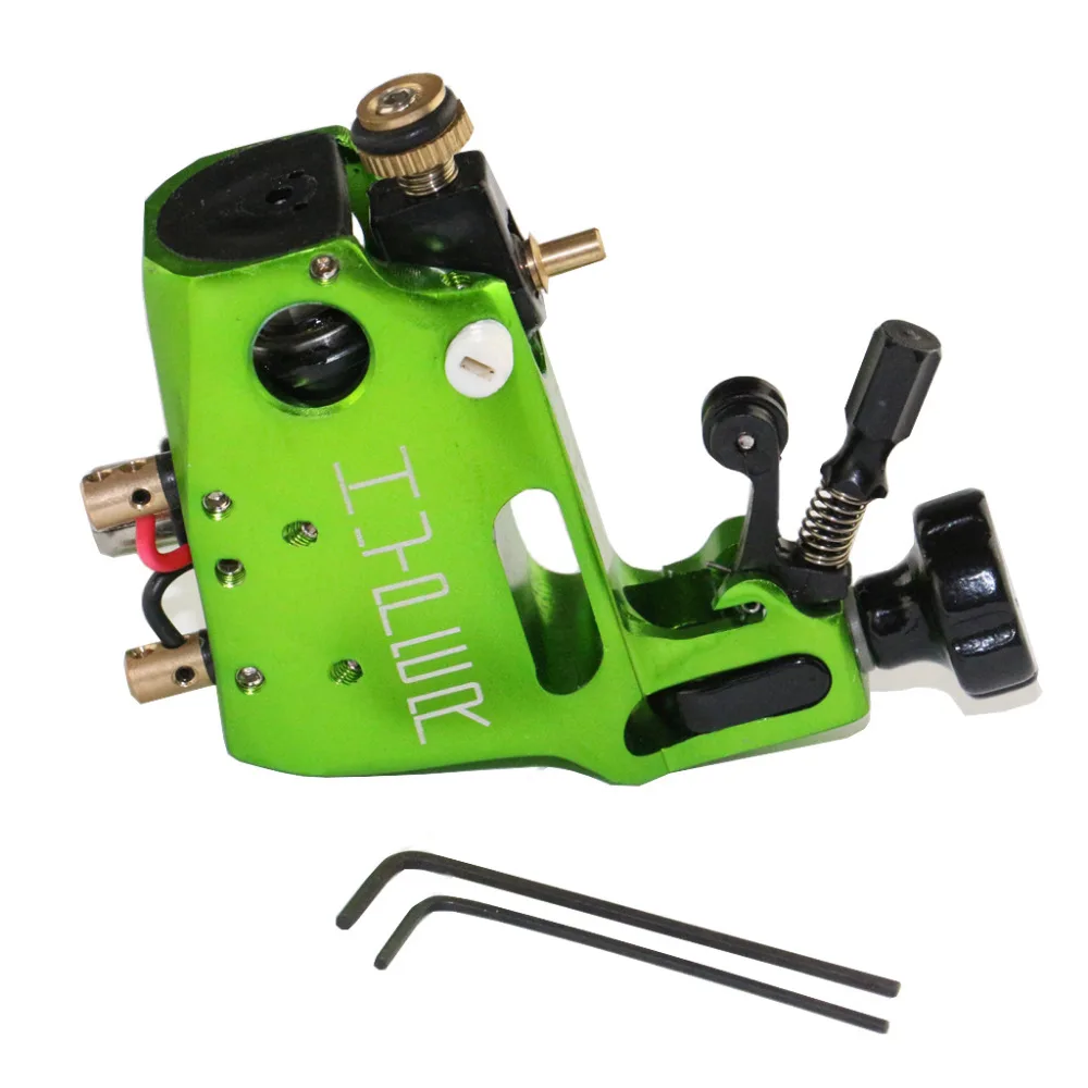 High Quality Green Color Stigma Hyper V3 Rotary Tattoo Machine Gun For Shader And Liner Free Shipping TM-570B | Красота и здоровье