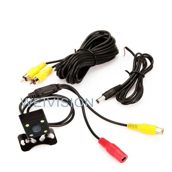 

Universal Night Vision colorful Car Rear View Camera for all car with 4LEDs KTWG