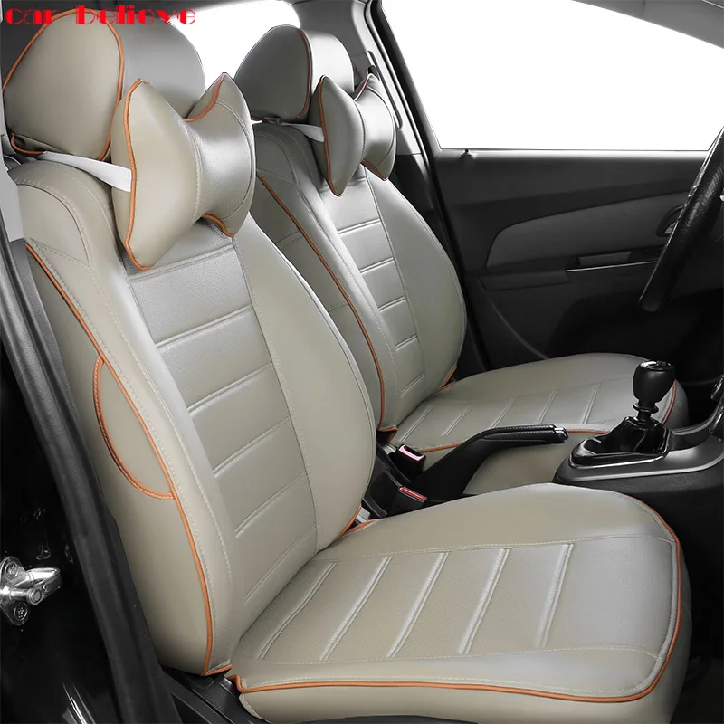 

Car Believe Auto automobiles Leather car seat cover For Nissan X-trail t31 T32 Tiida Juke Teana Qashqai J10 murano accessories