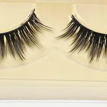 8A14 5 пара/лот Для женщин Макияж Красота Толстые Накладные ресницы популярного грязный характер длинные ручной работы ресницы из шерсти норки