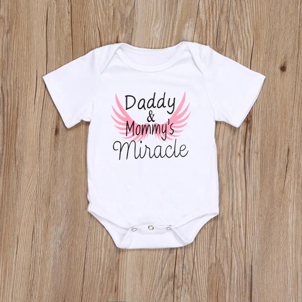 

Baby Short Sleeve Father's Day Letter Print Romper Cotton Infant Newborn Toddler Baby Boy Girl Jumpsuit 2019 Fashion Summer