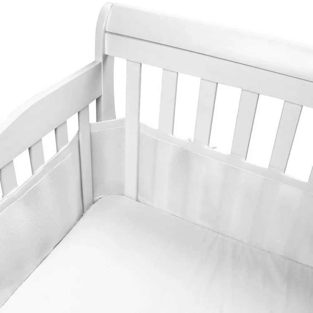 padded mesh crib bumper