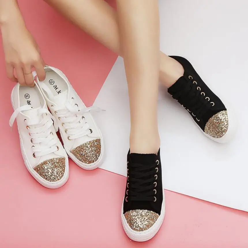 black white flats women's shoes