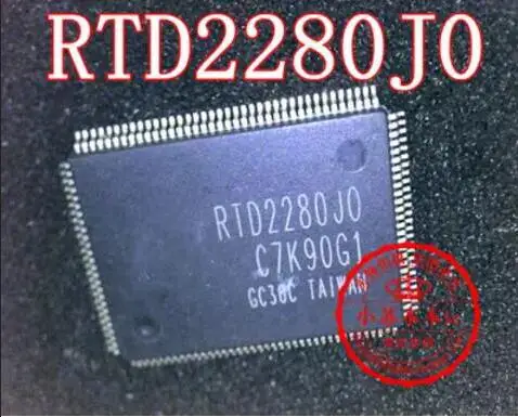 100% новая одежда для маленькой девочки 2 шт RTD2280J0 RTD2280JO QFP | Электроника
