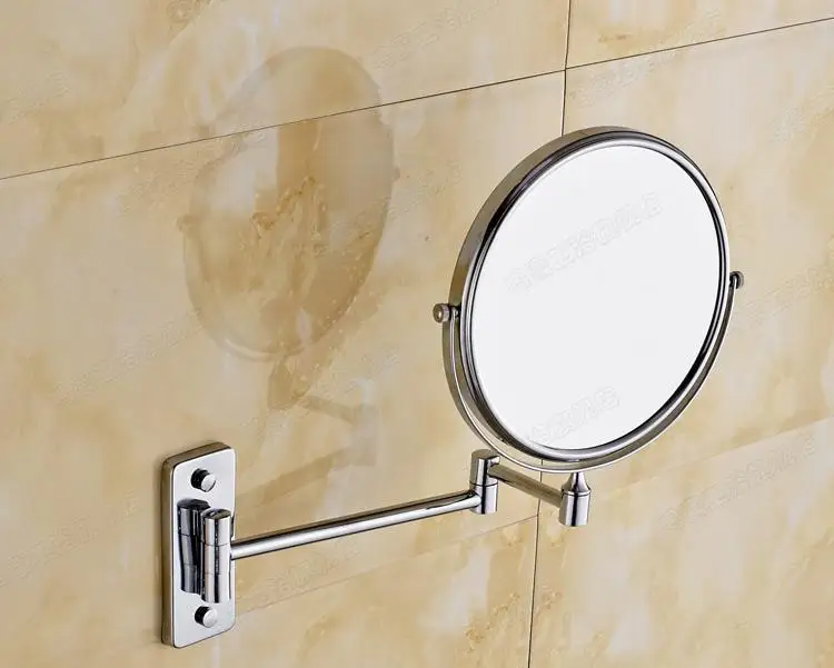 1: 1vs1: 3 Установите медное Настенное подвесное зеркало косметическое зеркало для макияжа в ванной комнате
