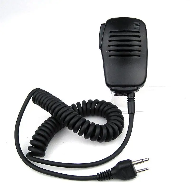

XQF Mini Speaker Mic Microphone PTT for Midland Portable Radio 75-501 75-510 75-785 for Cobra Walkie Talkie HH37ST FRS90