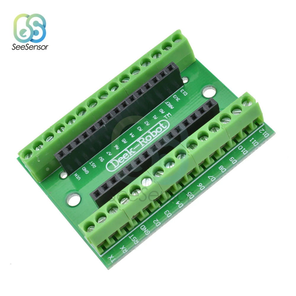 Плата адаптера терминала NANO для Arduino Nano 3 0 V3.0 AVR ATMEGA328P|Детали и аксессуары