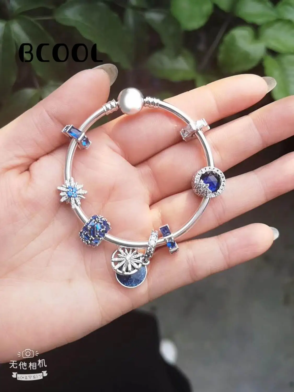 

DIY Jewelry Female Charm Fashion Silver 925 Original Bracelet, Suitable for Female Crystal Jewelry Bracelet Jewelry Gift