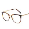 YDO рецепт женские круглые очки оправа прозрачные линзы очки для коррекции зрения в оправе Компьютерные очки для чтения оправа - Цвет оправы: C01