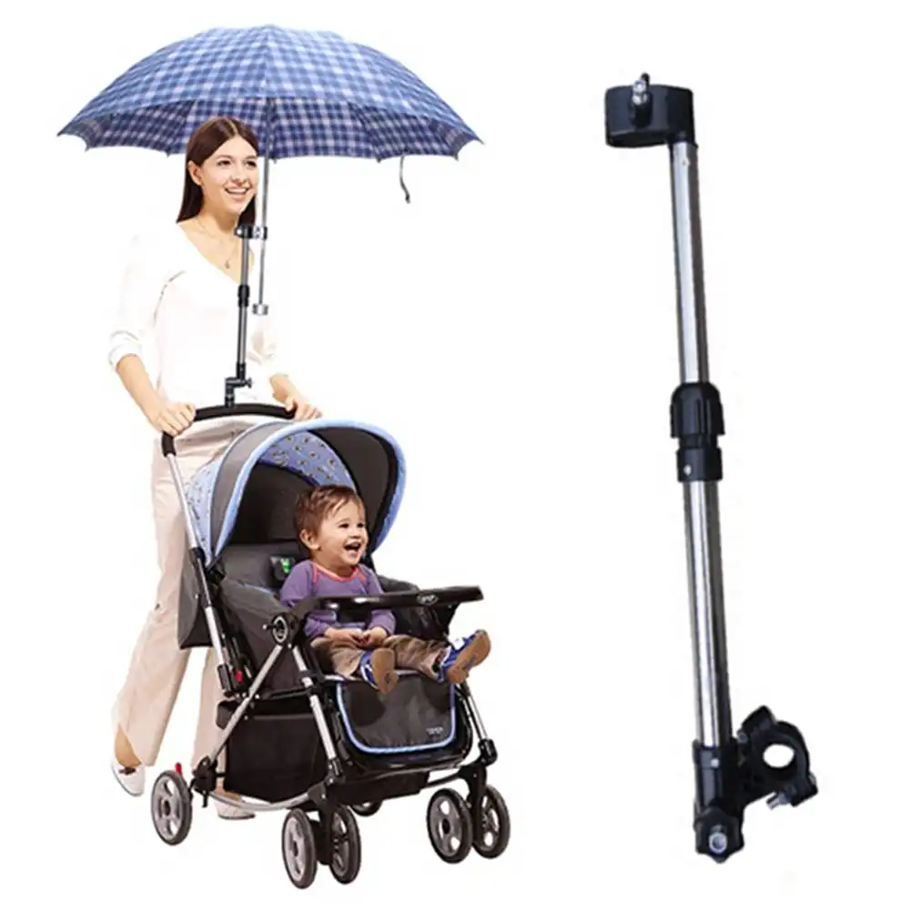 Verstelbare Kinderwagen Paraplu Houder Fiets Kinderwagen Rolstoel Stand Beugel Bar Geschikt Voor De Wandelwagen Handvat Van 2cm 2 5cm Paraplu Accessoires Aliexpress