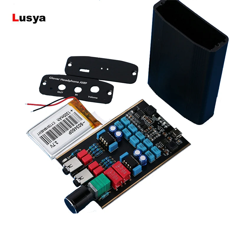 HIFI Subwoofer Headphones Amplifier Dual Drive Headphone Audio Amplificador Zero Noise Finished Board T0029