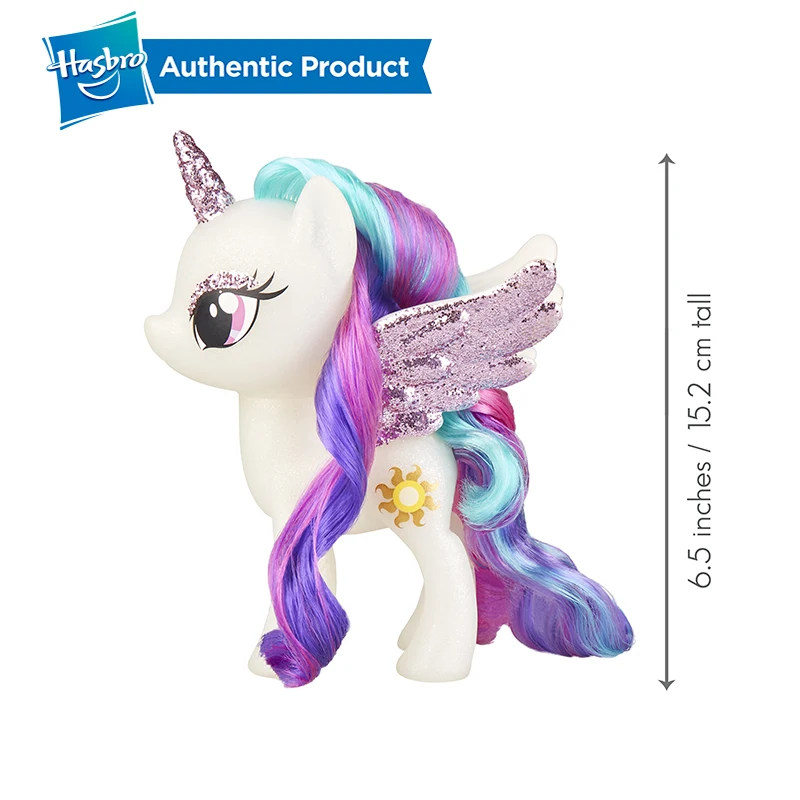 Hasbro My Little Pony игрушка Принцесса Селестия сверкающая 6 дюймовая фигурка для детей в