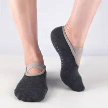 Brothock носки для йоги новые балетные женские танцевальные поперечные окантовки без спинки носки для йоги профессиональные нескользящие спортивные носки с пятью пальцами