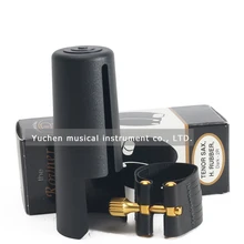 ROVNER Темный 2R тенор саксофон бакелит Жесткая Резиновая Лигатура мундштука