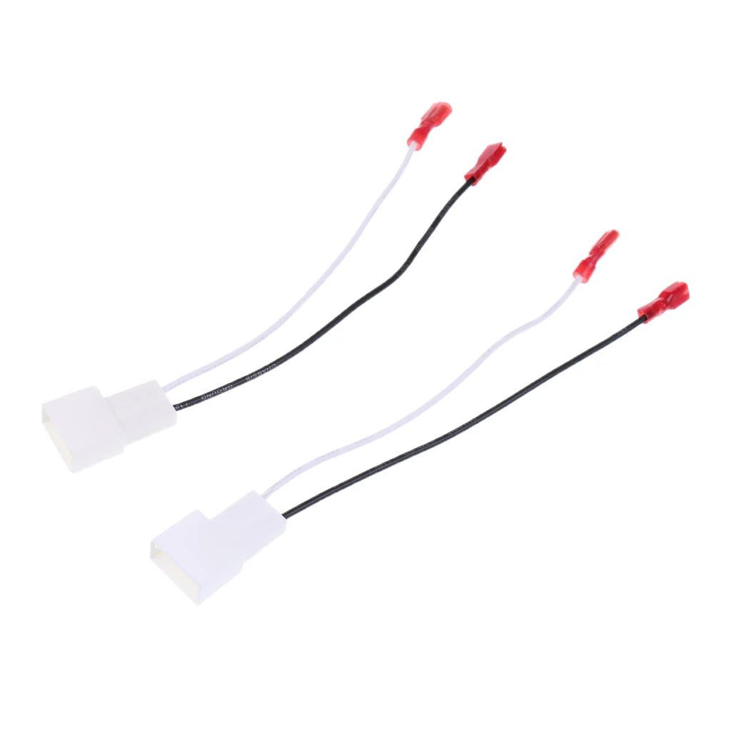 2pcs Car Male Iso Radio Wire Cable Wiring Harness Auto Stereo Adapter Connector Plugs For Toyota For Scion Wire Aliexpress