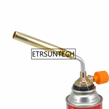 Buy Heating BBQ Full Copper Ignition High Temperature Spray Gun Camping Picnic Fire Lighter Welding Torch Gas Jet Flame Burner Gun