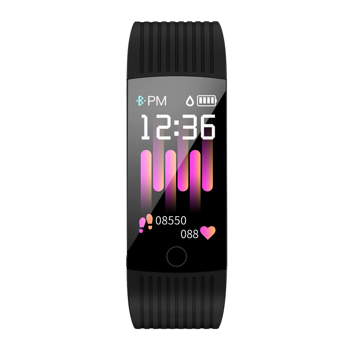BELOONG Q18 1,14 дюймов супер большой экран Смарт-браслет IP68 водонепроницаемый браслет для мужчин и женщин фитнес-трекер для Android и IOS