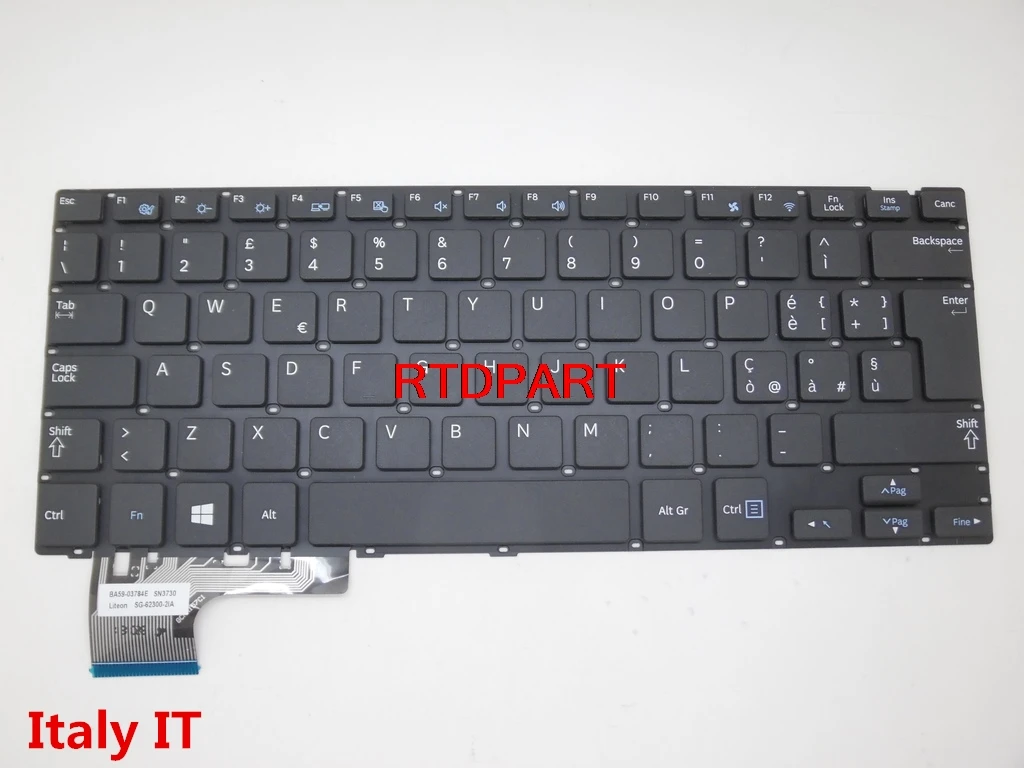 Клавиатура для ноутбука Samsung NP915S3G NP905S3G NP906S3G английский американский итальянский