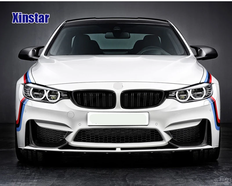 1 Набор M Power Performance Автомобильная дверная наклейка для BMW F30 F10 E60 E90 E46 X1 X3 X4 X5