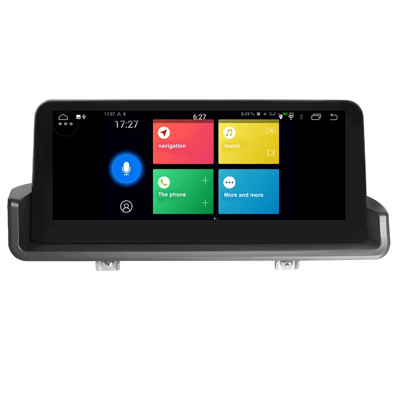 Top Car multimedia player for BMW 3 Series E90 E91 E92 E93 2005 to 2012 PX6 6 core Android 8.1 10.25" Idrive Vehicle GPS Navigation 3