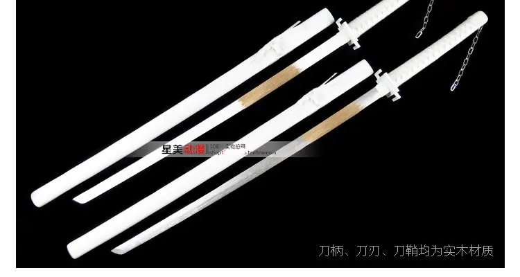 Bleach Kurosaki Ichigo Katana Аниме Косплей деревянный меч оружие реквизит для косплея