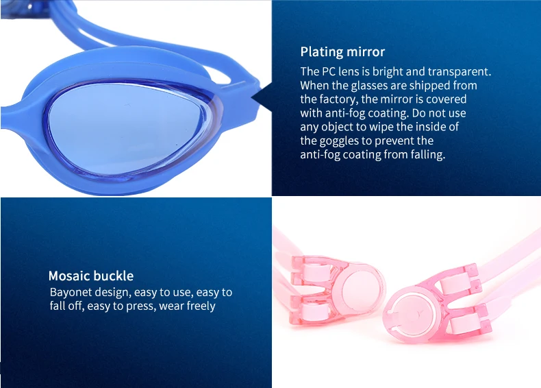 Óculos de natação conjunto piscina óculos de