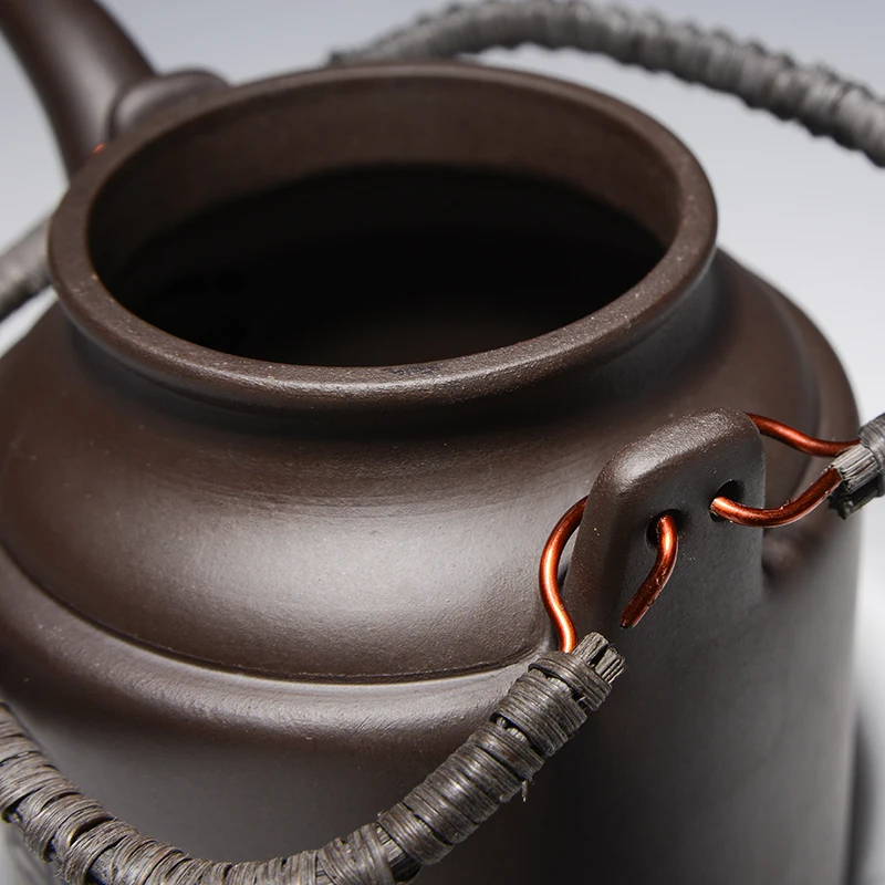 Чайник Yixing из фиолетовой глины с фильтром 720 мл|kettle pot|kettle filterkettle tea |