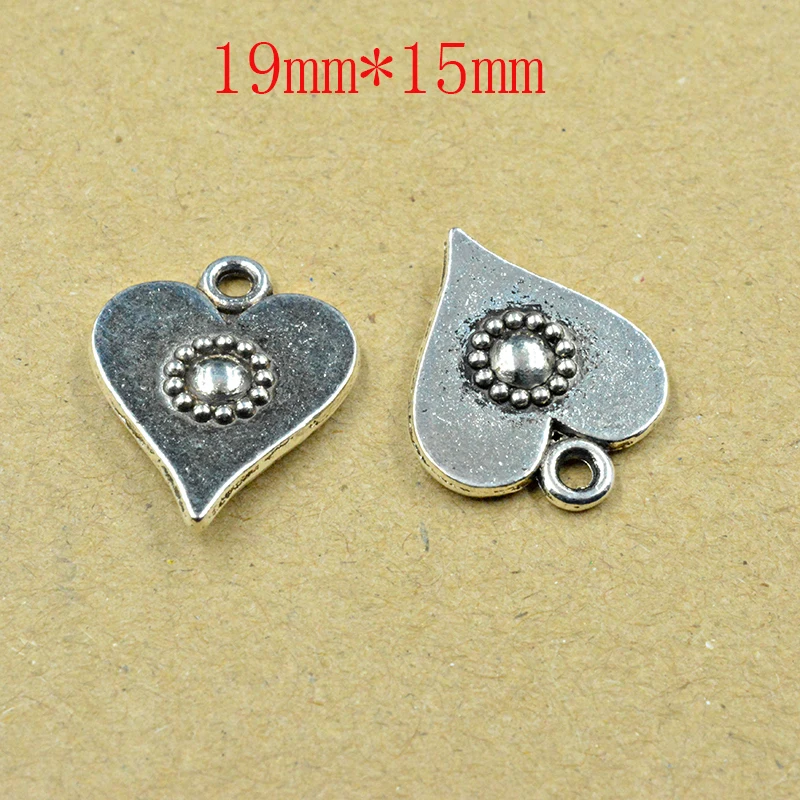 FLTMRH 5PCS24*14 мм микс тибетских серебряных покрытых мира цветок крест подвески
