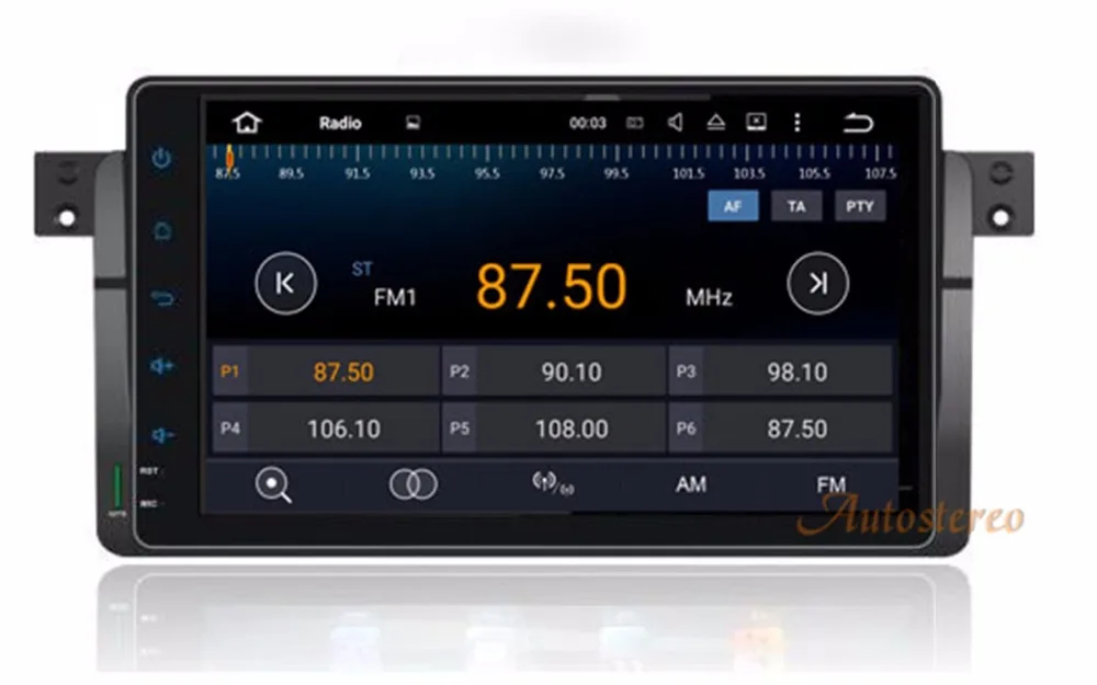 Clearance Android 5.1 6.0 7.1 Car Audio Headunit GPS Navigation Car SAT NAVI For BMW E46 M3 3 Series 1998-2005 Autostereo Radio Multimedia 4
