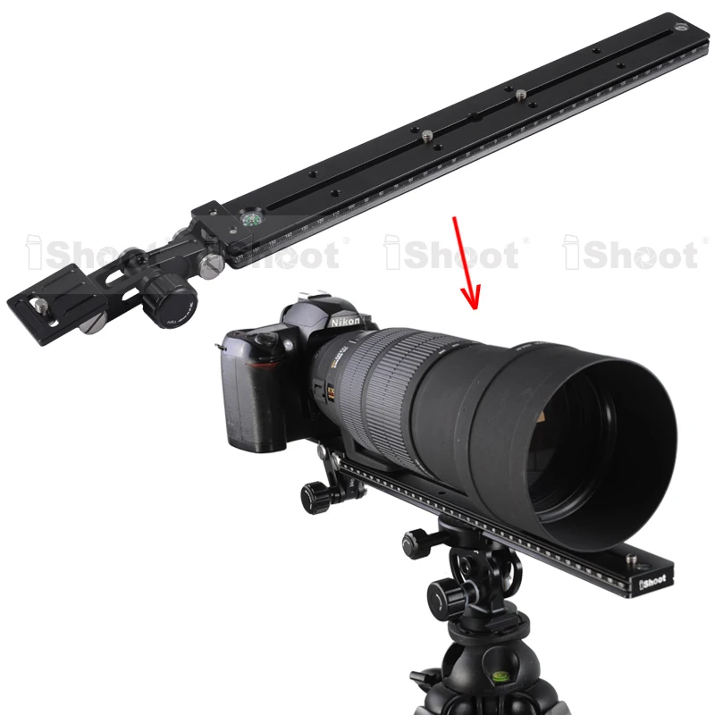 iShoot Telephoto Zoom Lens Bracket Long Focus Lens Support Holder