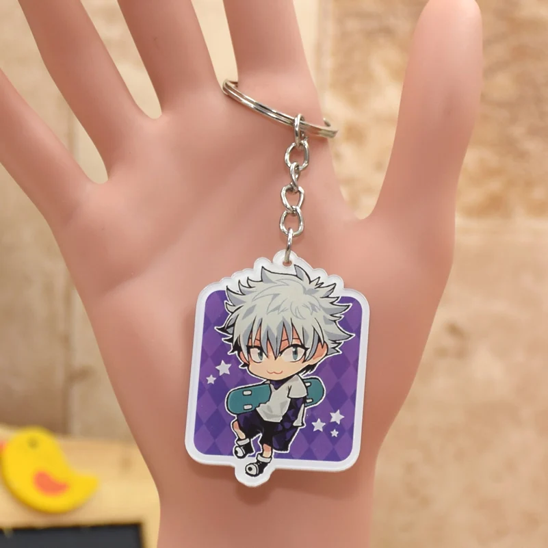 Hunter x Hunter Killua Gon брелок милый брелок с фигурками из мультфильмов аксессуары 6 стилей брелок XS-2