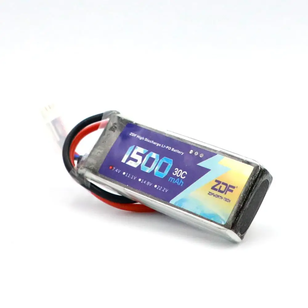 

ZDF 7.4V 1500mAh 30C Lipo battery For 12428 12423 Car For FT009 RC Boat speedboat 12428 battery Lipo 2S 7.4 V 1500 mah 903462 2S