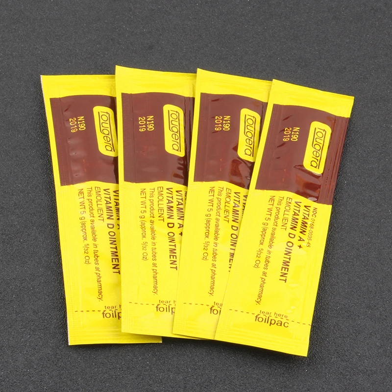 

Hot 100Pcs Fougera Vitamin Ointment A&D Anti Scar Tattoo Aftercare Cream For Tattoo body art Permanent Makeup Tattoo Supplies