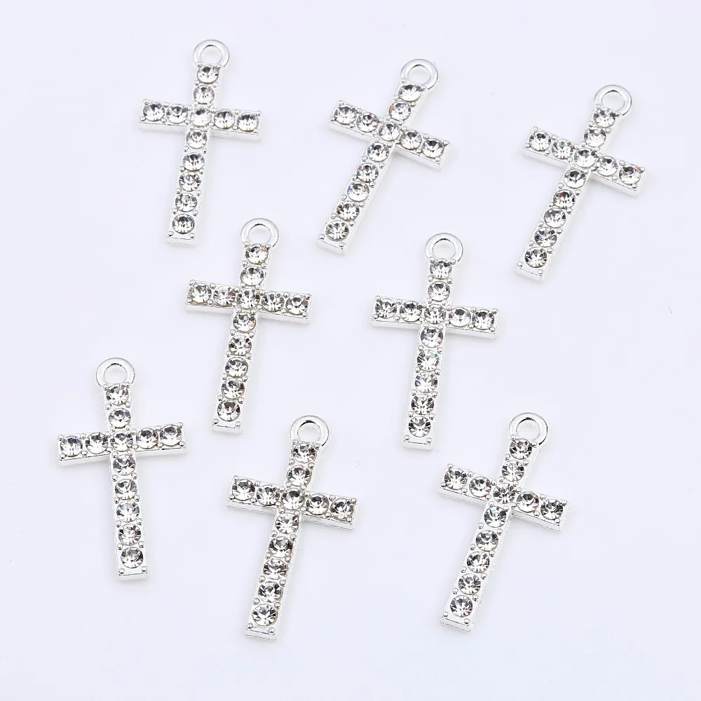 

10Pcs Silver Plated Enamel Connectors for Jewelry Making