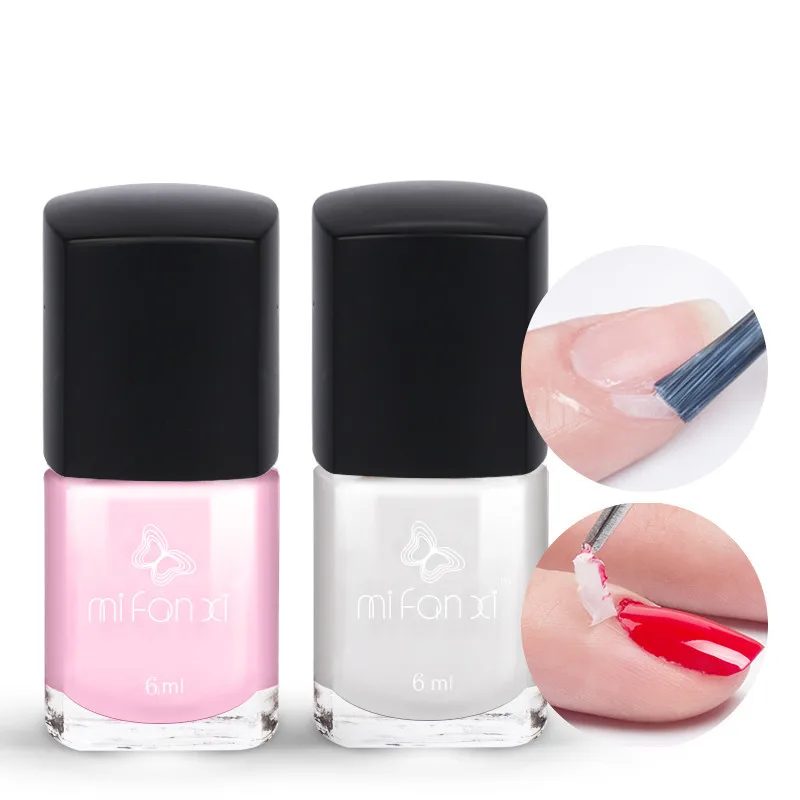 MiFanXi 6ml Liquid Tape &amp Peel Off Base Coat Easy Clean Care Nail Polish Art Latex | Красота и здоровье