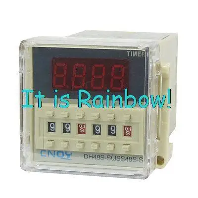 

Free Shipping AC/DC12V DPDT 8P 0.1S-99H 4-Digit Programmable Timer Delay Relay DH48S-S2Z