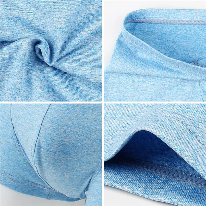 Swim Trunks Sports Fitness Boxer Briefs Mens Sexy Underwear Short Breathable Underpants Letter Pouch Soft Briefs Panties #2h25 (34)