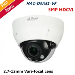 Dahua Cooper серии 5MP камера HDCVI 1/2. 7 CMOS 2,7-12 мм Vari-focal объектив Smart IR 30 м Крытый Открытый Водонепроницаемая камера видеонаблюдения