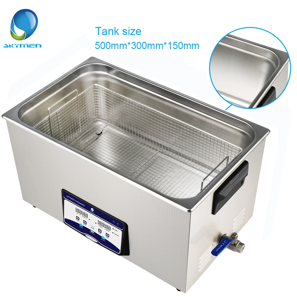 

Fast Shipping Skymen 22L ULtrasonic Cleaner Cleaning Solution for Laboratory Hospital Industry Parts Tools Cleaning Machine