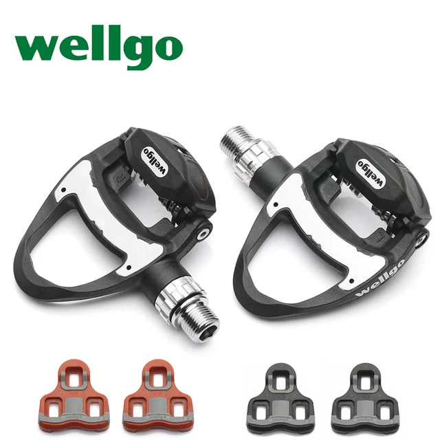 New wellgo carbon road pedals ultralight road bike pedals clip bicycle