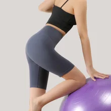 Новые шорты для йоги сексуальные мягкие короткие леггинсы Высокая талия тренировки для фитнеса бега зала летняя спортивная одежда эластичная спортивная одежда