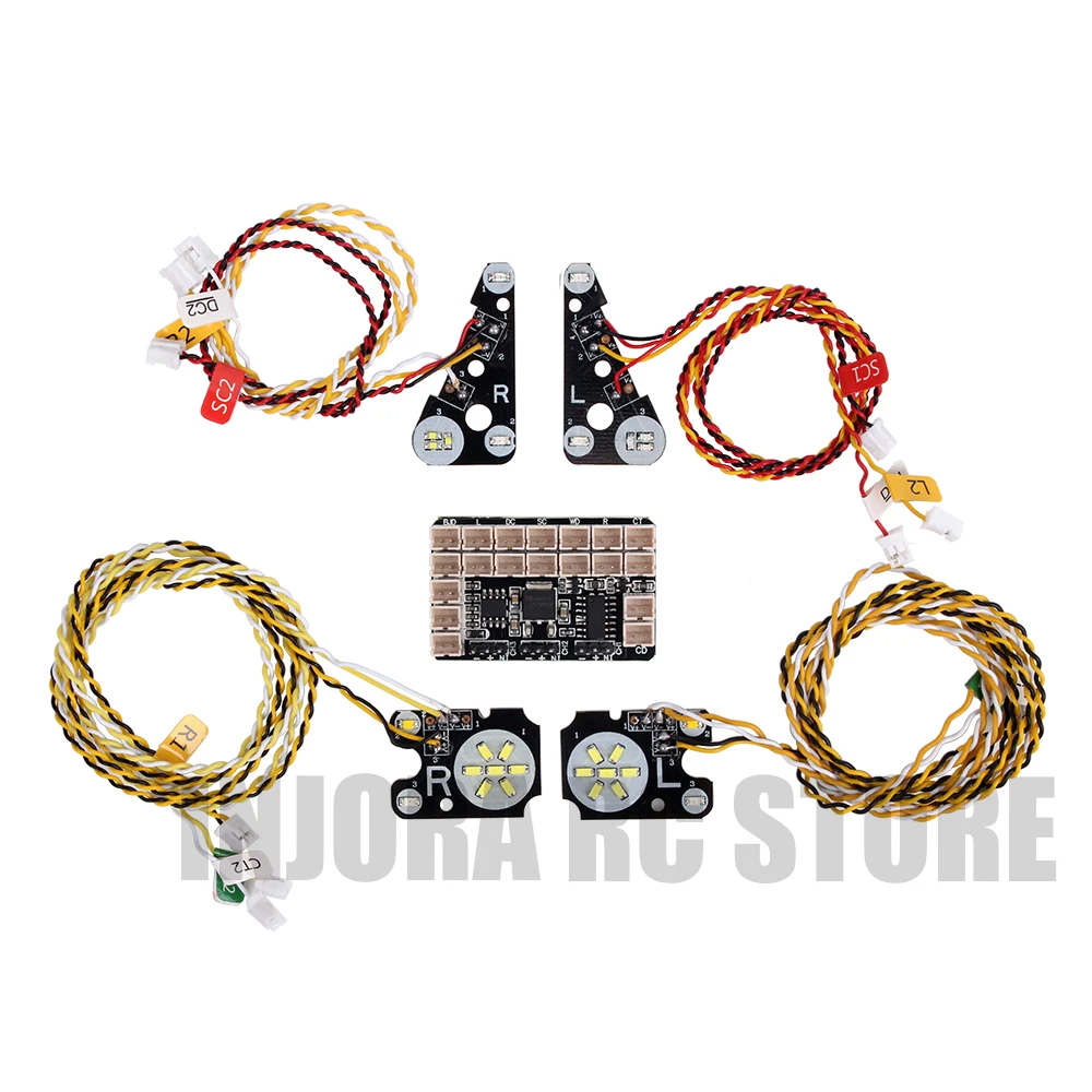 RC Car Front Rear LED Lights Lamp Group for 1:10 RC Rock Crawler Trx-4 Traxxas TRX-4 TRX4 RC Car Front Rear LED Lights Lamp Group for 1:10 RC Rock Crawler Trx-4 Traxxas TRX-4 TRX4