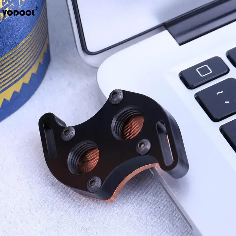 Северный и южный мост S Shape Waterblock G1/4 дюймовый медный упор 44 58 мм водяной блок с
