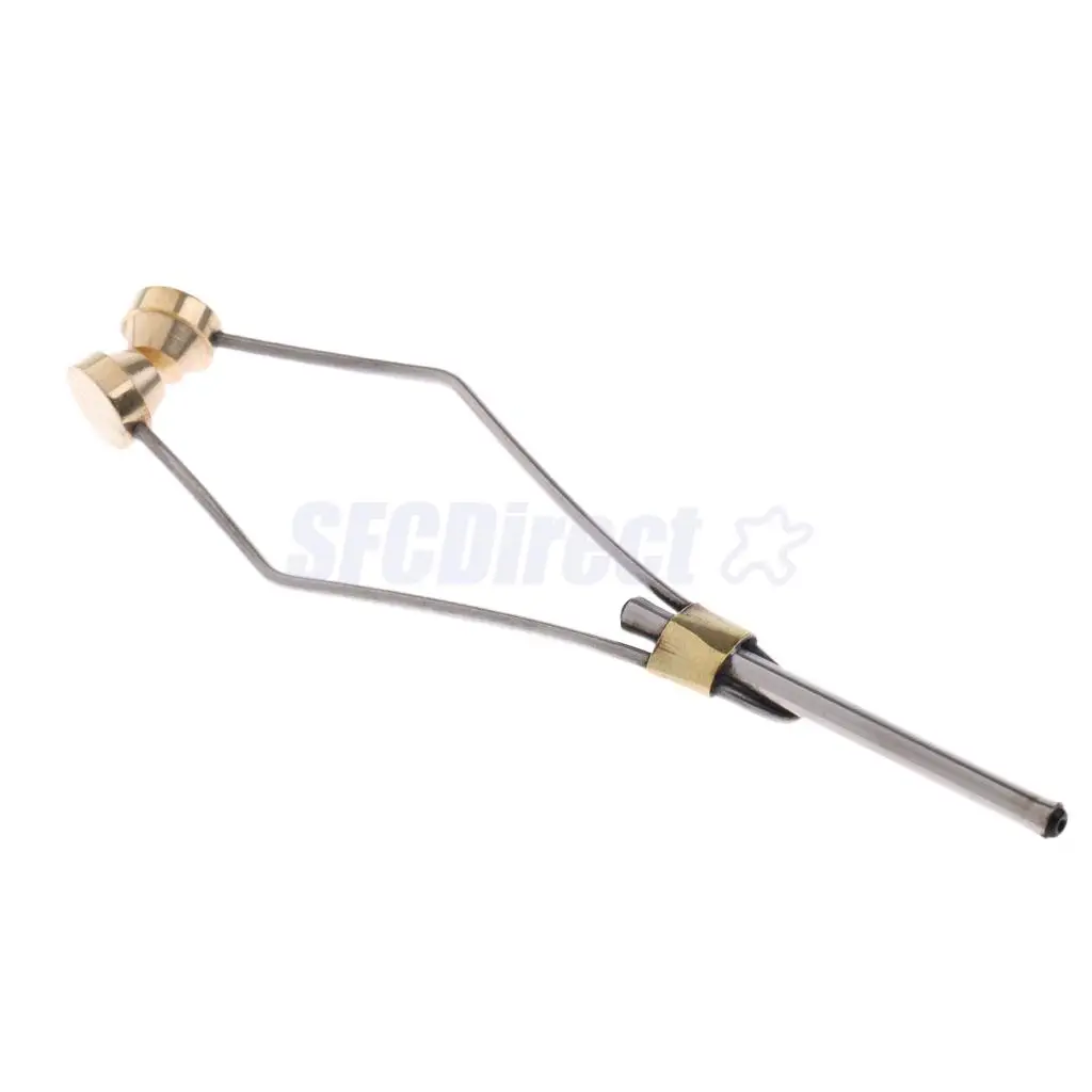 Stainless Steel and Brass Bobbin Holder, Fly Fishing Tool, Fly Tying Tool