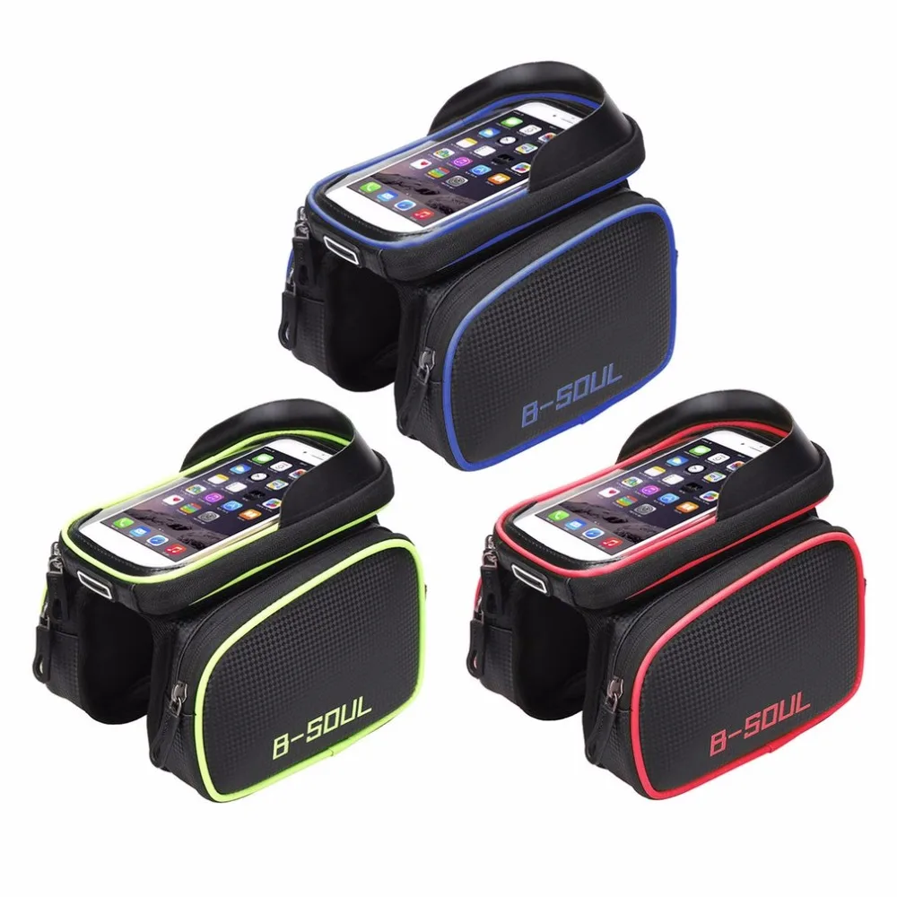 B SOUL 6 2 inch font b Bicycle b font font b Bag b font Front