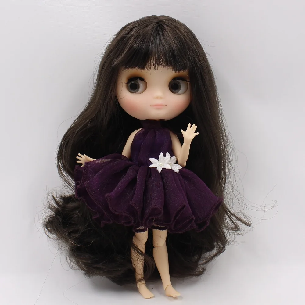 Middie Blythe Doll with Brown Hair, Tilting-Head & Custom Jointed Body 2