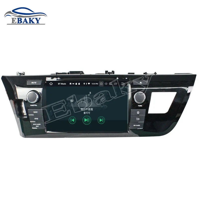 Top NaviTopia 8inch 4GB RAM 64GB ROM Octa Core Android 9.0 Car Radio Player For Toyota LEVIN 2014 with Mirror Link/GPS Navigation 20